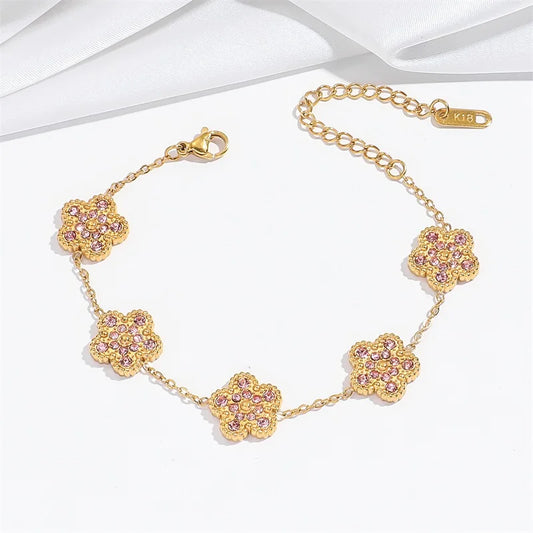 Five Glam Clover Gem Pink